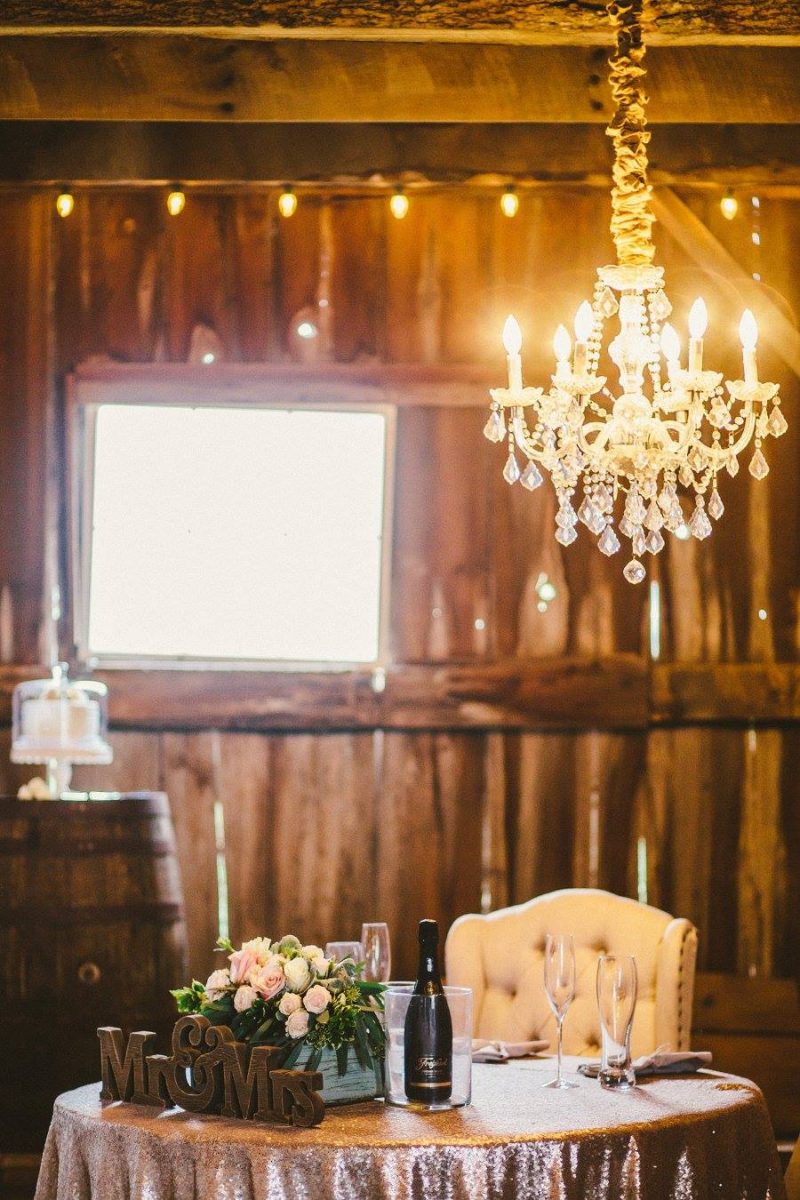 Barn Wedding Table