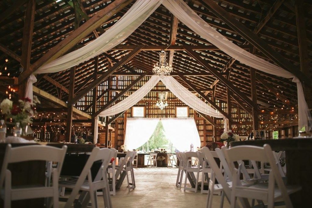 Barn Wedding Reception