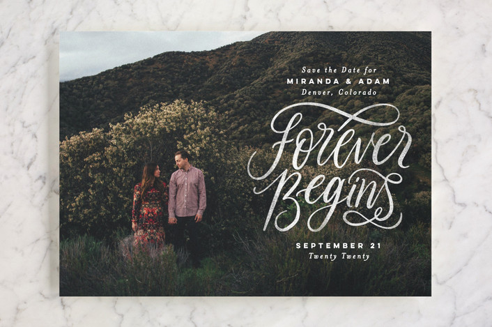 rustic wedding save the dates