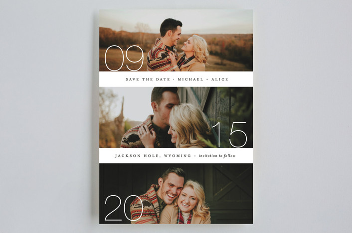 rustic wedding save the dates