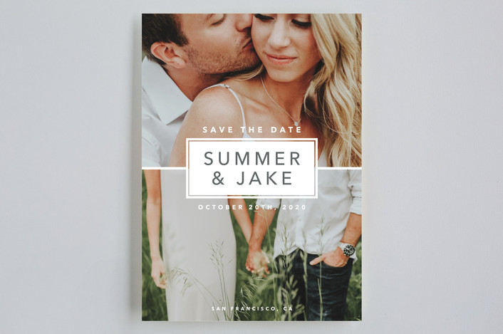 rustic wedding save the dates