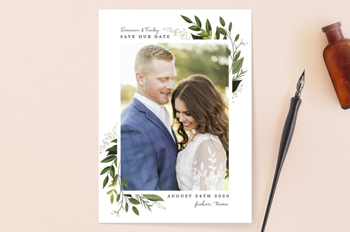 rustic wedding save the dates