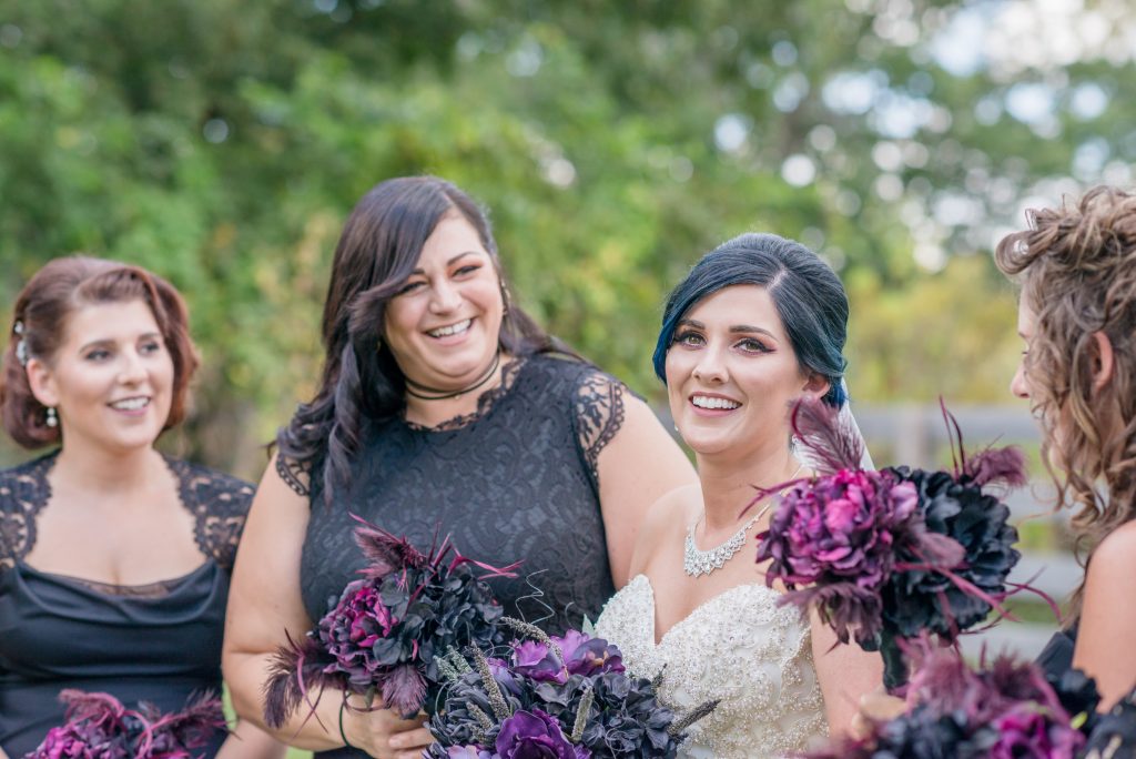 Alice in Wonderland Wedding Bridesmaids