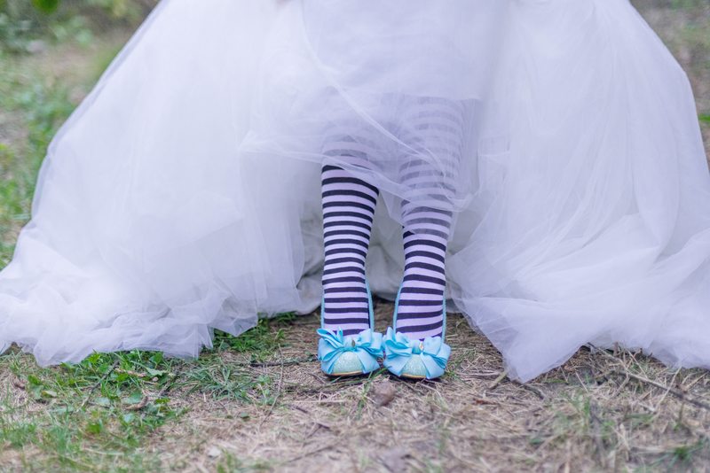 Blue Wedding Shoes