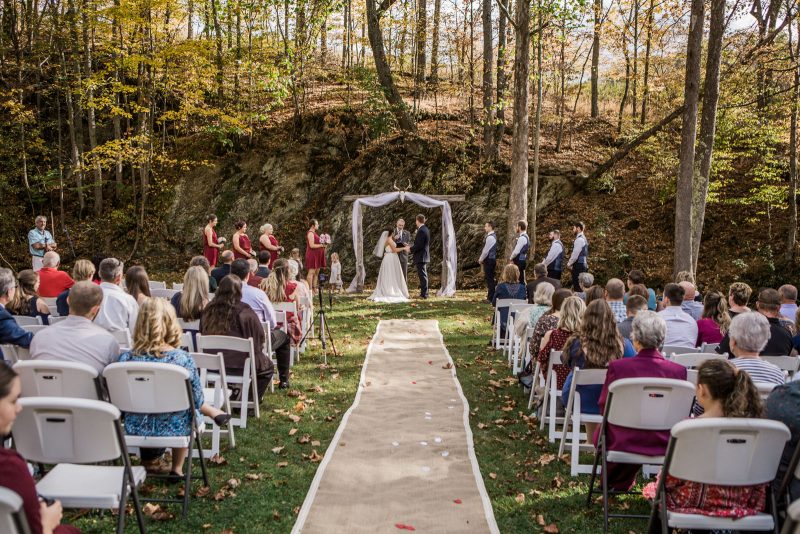 Rustic Wedding Ceremony