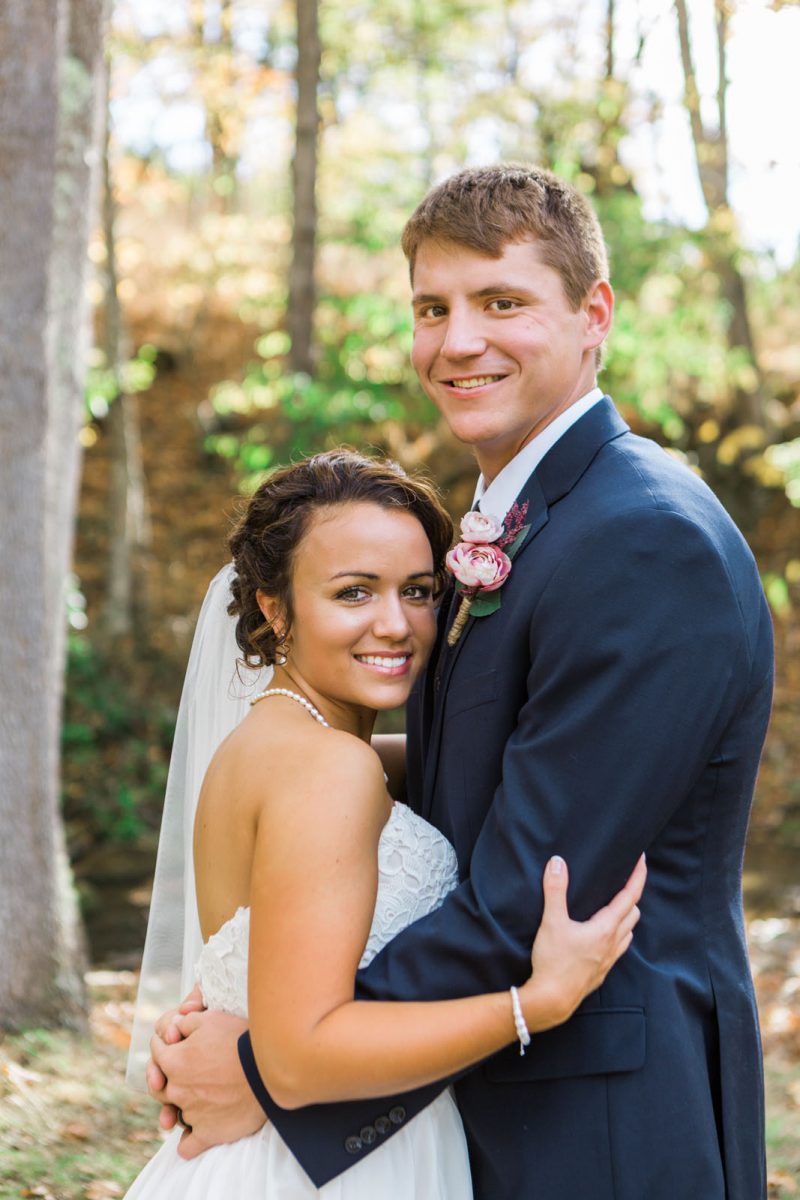 Rustic Bride and Groom