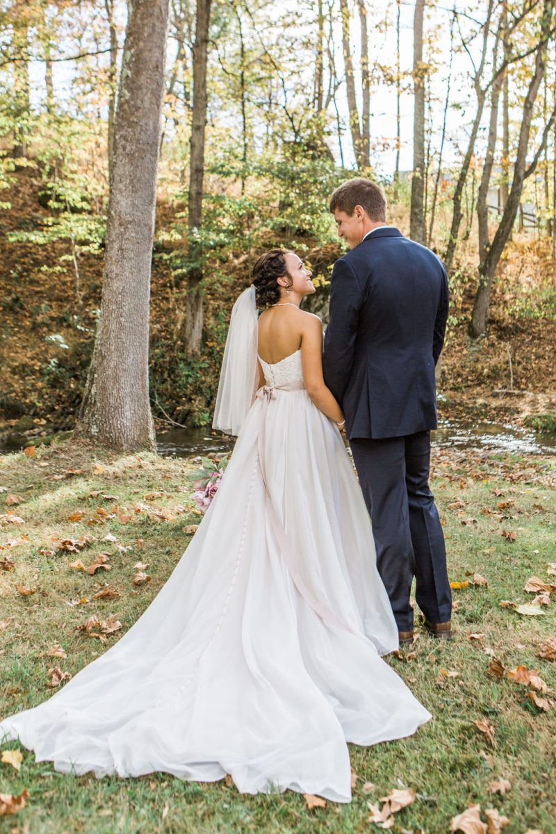 Rustic Bride and Groom