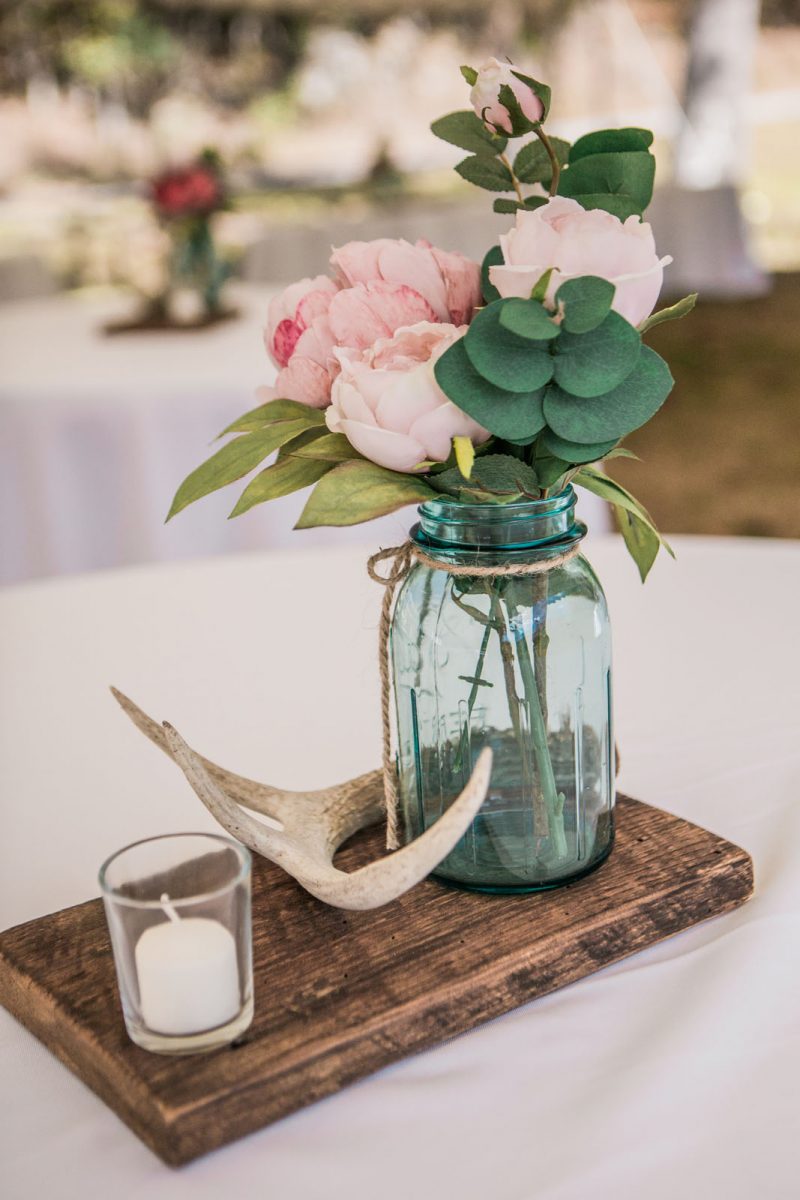 Rustic Wedding Centerpiece