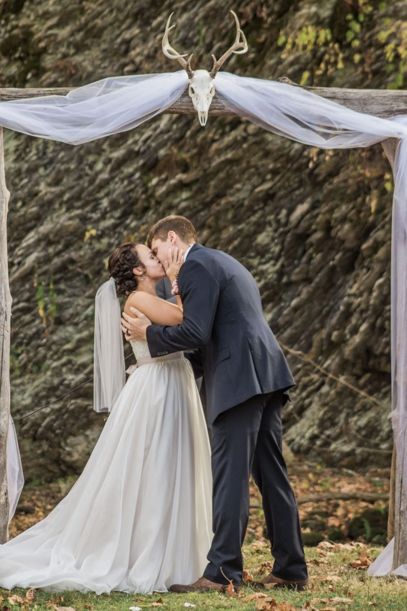 Rustic Bride and Groom