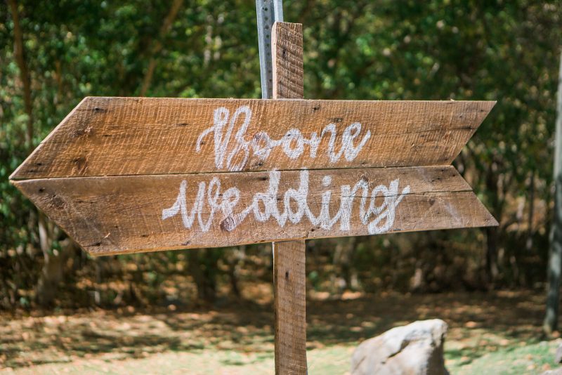 Wedding Sign