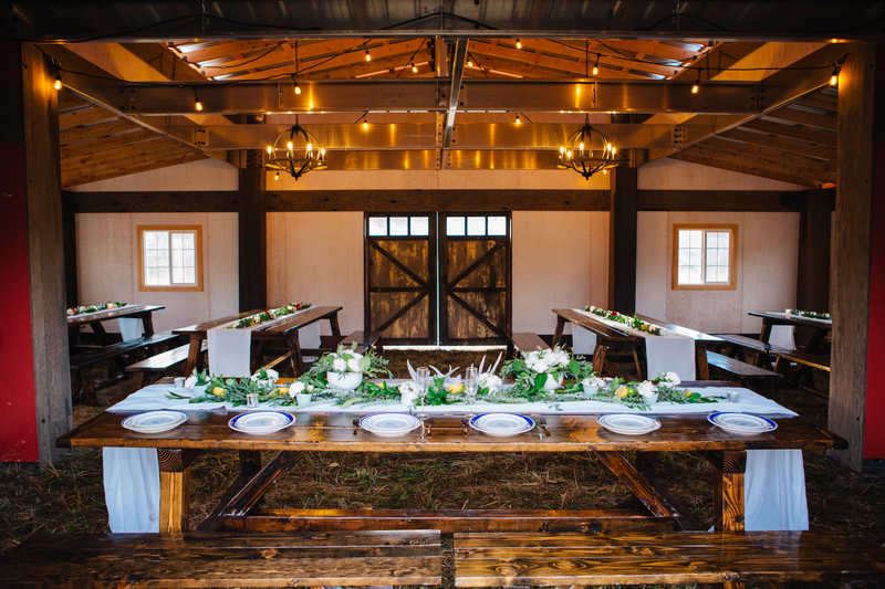 Barn Wedding Reception