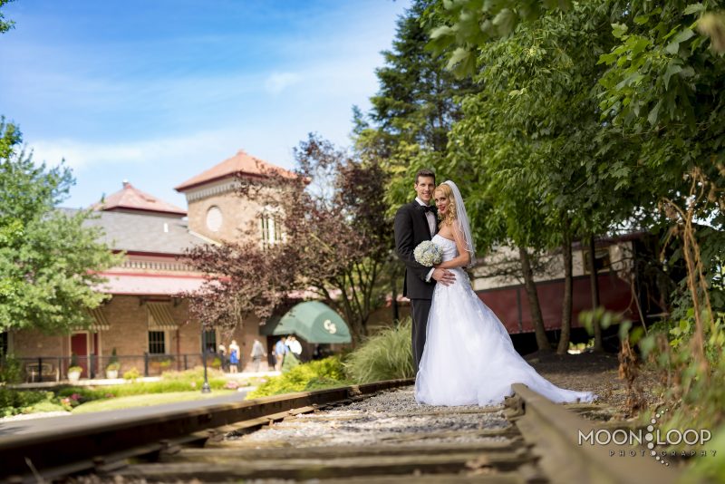 Rustic Bride and Groom