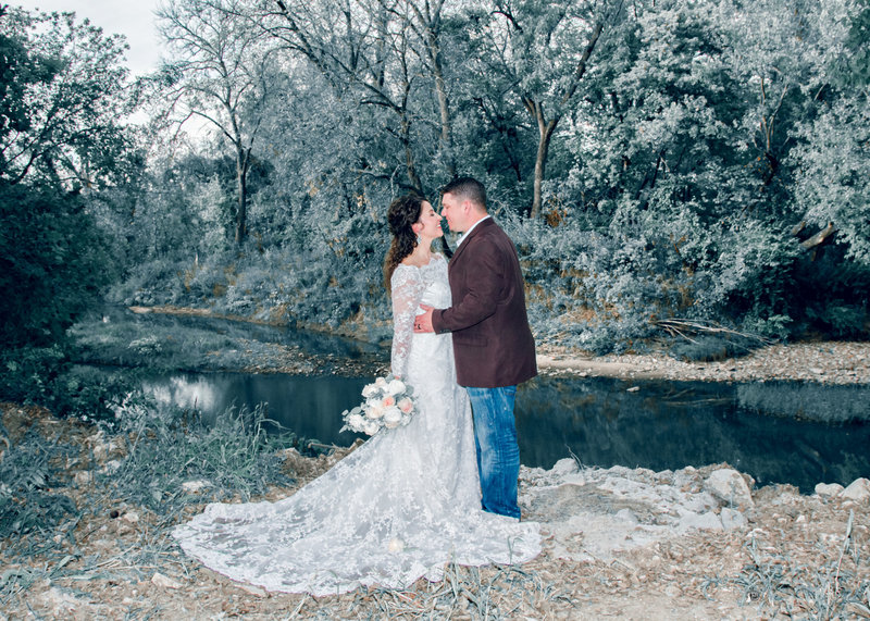 Rustic Bride and Groom