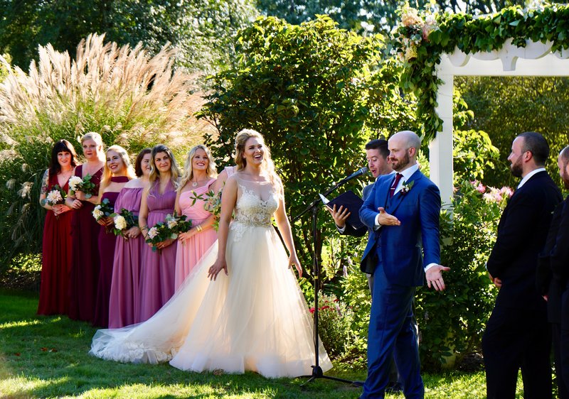 Rustic Wedding Ceremony