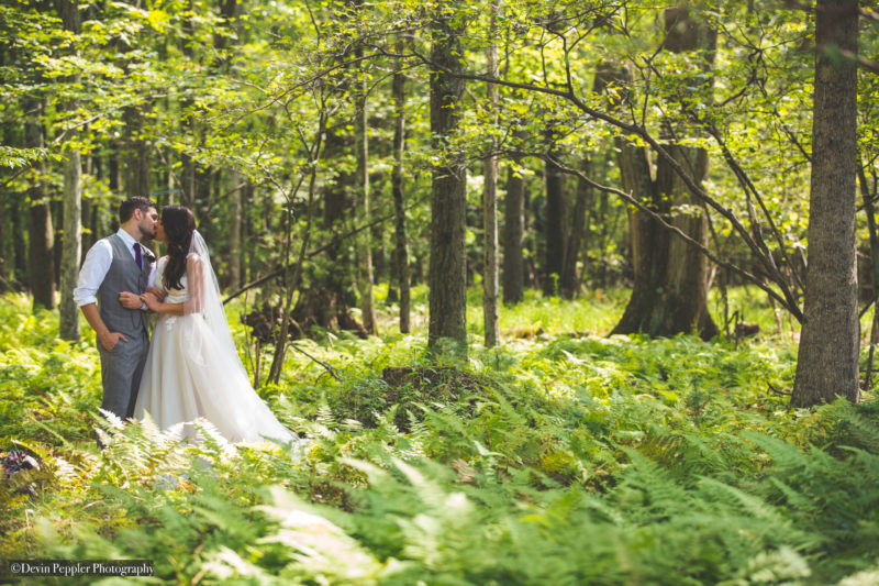 Rustic Bride and Groom