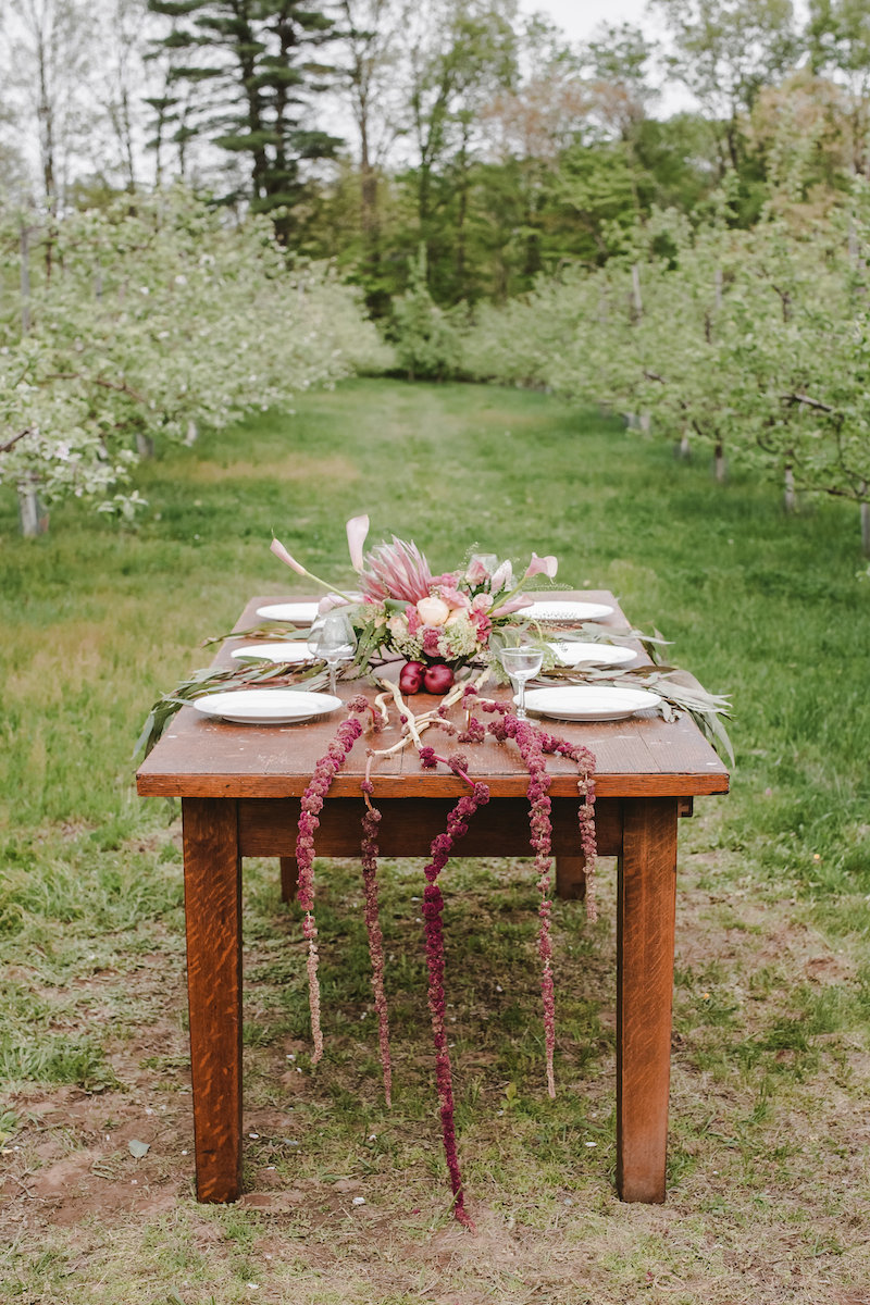 Rustic Wedding Tablescape