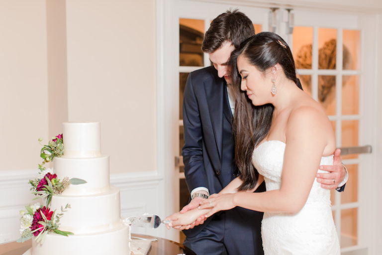 A Romantic Burgundy And Blush Wedding In New Jersey - Rustic Bride